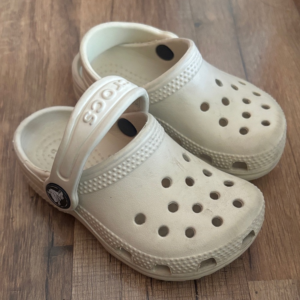 CROCS Kids Sandals - Cream